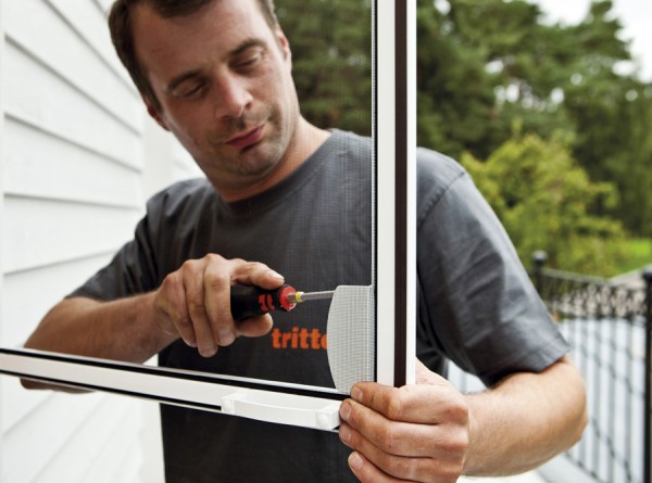 Fensterspannrahmen mit Montageservice